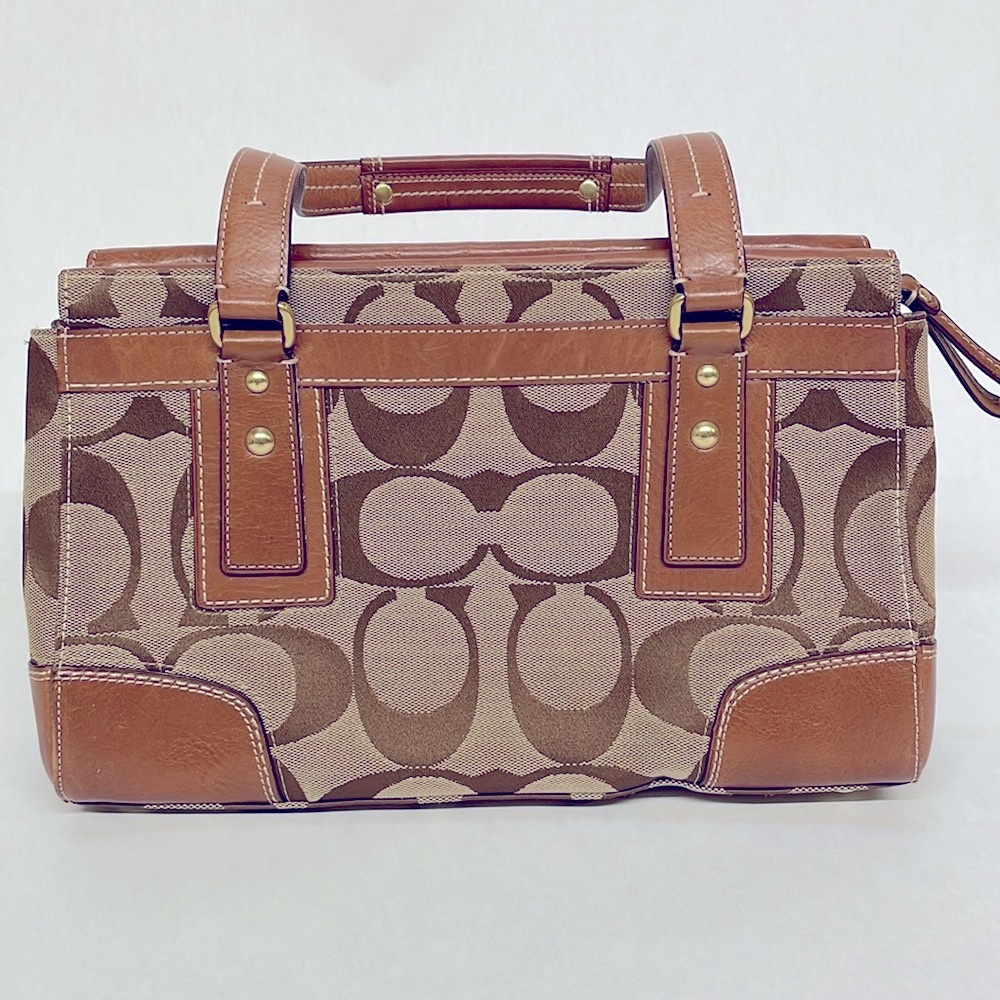 Vintage Coach signature shoulder bag (00773-11071) - Picture 4 of 16